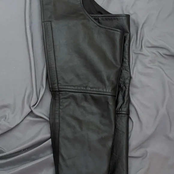 Leather gallery Leather Chaps for Women - Black - Picture 3 of 6